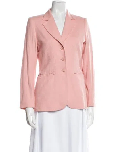 Pre-owned Escada Blazer In Pink