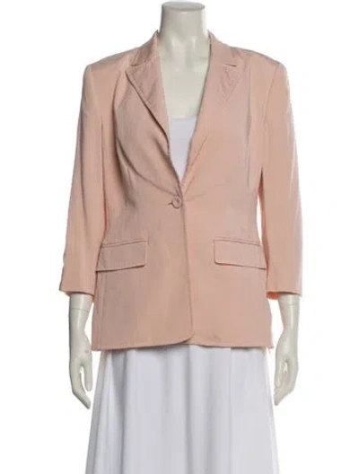 Pre-owned Escada Blazer In Pink
