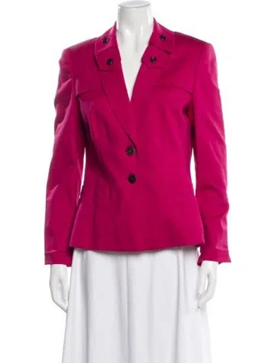 Pre-owned Escada Blazer In Pink