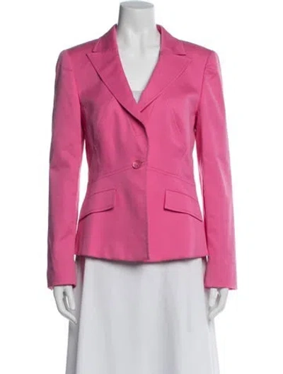Pre-owned Escada Blazer In Pink