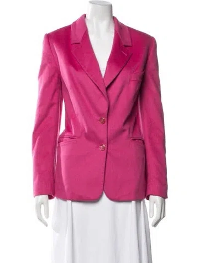 Pre-owned Escada Blazer In Pink
