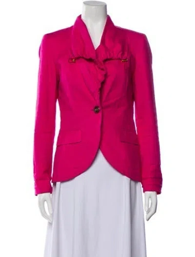Pre-owned Escada Blazer In Pink