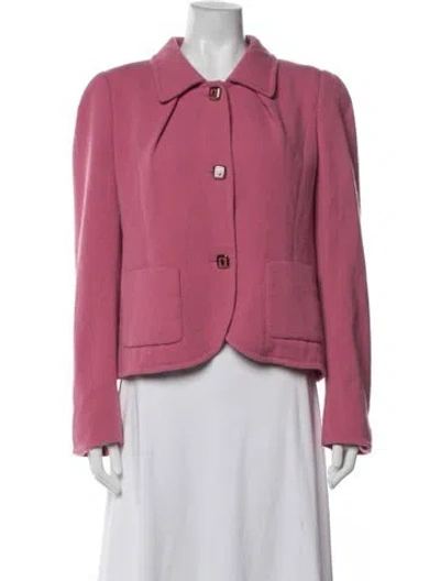 Pre-owned Escada Blazer In Pink