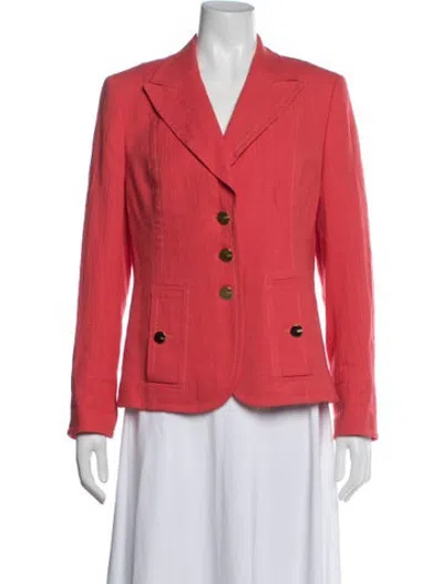 Pre-owned Escada Blazer In Pink