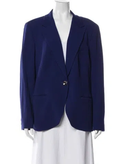 Pre-owned Escada Blazer In Purple