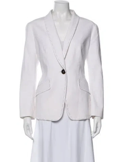 Pre-owned Escada Blazer In Purple