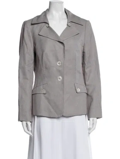 Pre-owned Escada Blazer In Purple