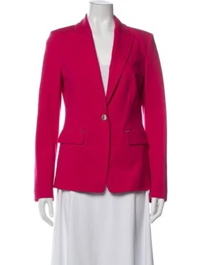 Pre-owned Escada Blazer In Red