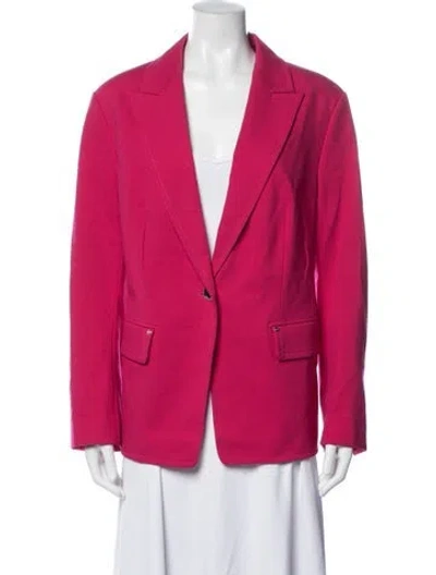 Pre-owned Escada Blazer In Red