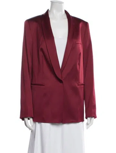 Pre-owned Escada Blazer In Red