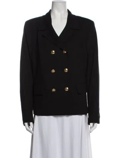 Pre-owned Escada Blazer W/ Tags In Black