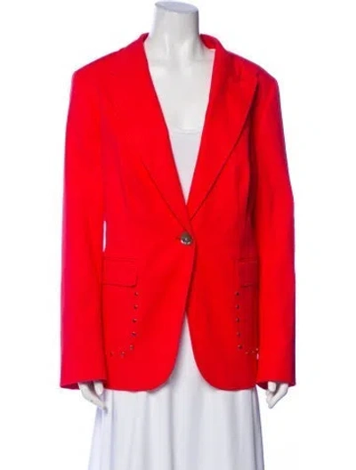 Pre-owned Escada Blazer W/ Tags In Red