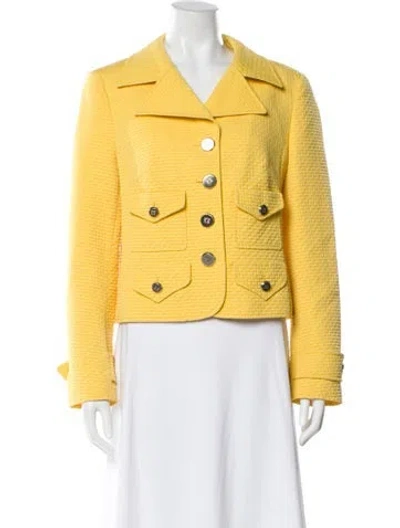 Pre-owned Escada Blazer In Yellow