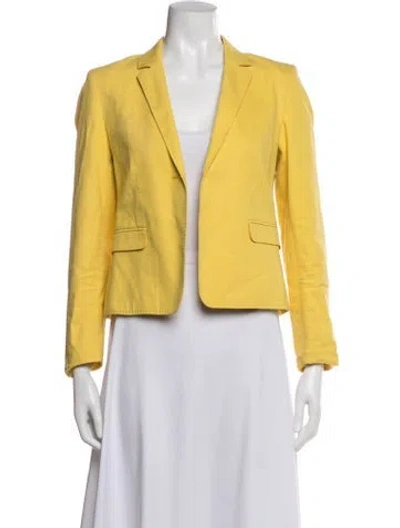 Pre-owned Escada Blazer In Yellow