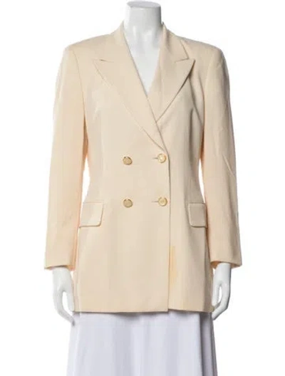 Pre-owned Escada Blazer In Yellow