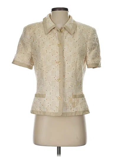 Pre-owned Escada By Margaretha Ley Blazer Jacket In Gold
