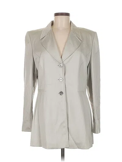 Pre-owned Escada By Margaretha Ley Blazer Jacket In Gray