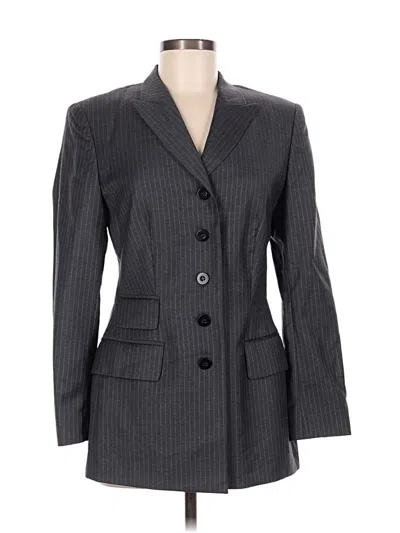 Pre-owned Escada By Margaretha Ley Blazer Jacket In Gray