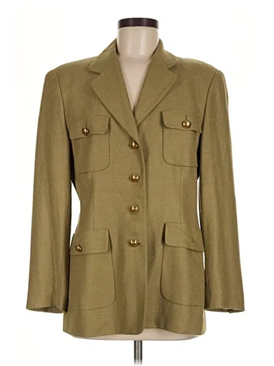 Pre-owned Escada By Margaretha Ley Blazer Jacket In Green