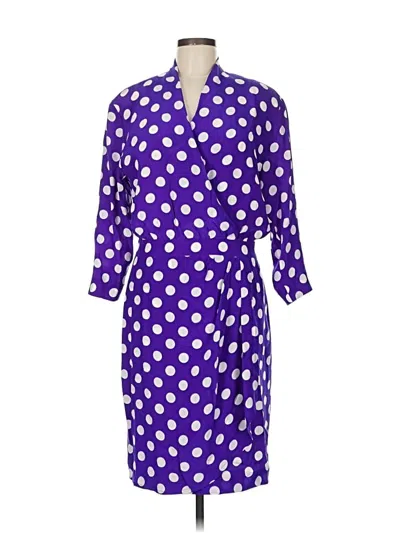 Pre-owned Escada By Margaretha Ley Casual Dress In Purple