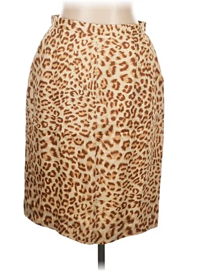Pre-owned Escada By Margaretha Ley Casual Skirt In Tan