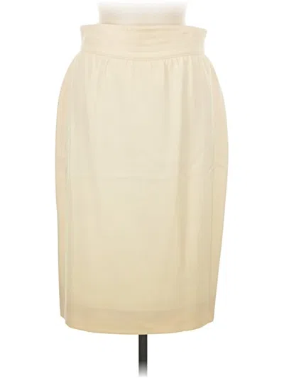 Pre-owned Escada By Margaretha Ley Casual Skirt In White