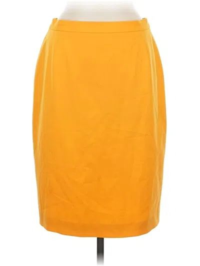 Pre-owned Escada By Margaretha Ley Casual Skirt In Yellow