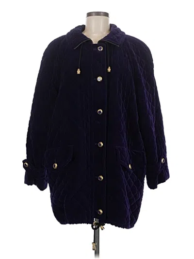 Pre-owned Escada By Margaretha Ley Coat In Purple