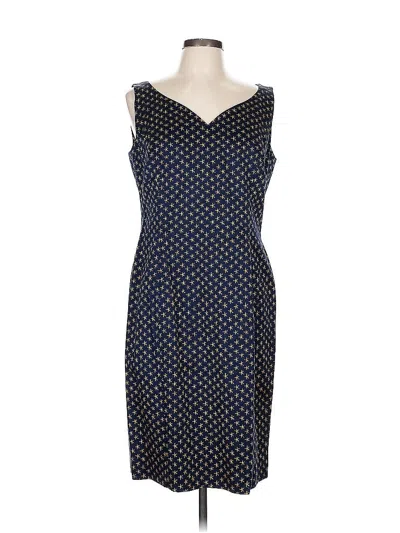 Pre-owned Escada By Margaretha Ley Cocktail Dress In Blue