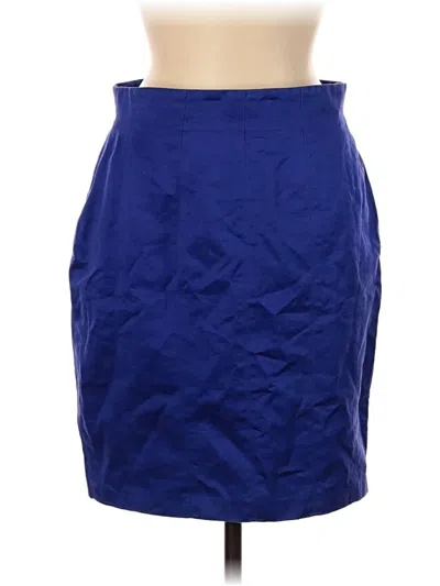 Pre-owned Escada By Margaretha Ley Formal Skirt In Blue