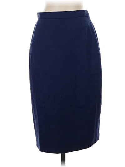 Pre-owned Escada By Margaretha Ley Formal Skirt In Blue