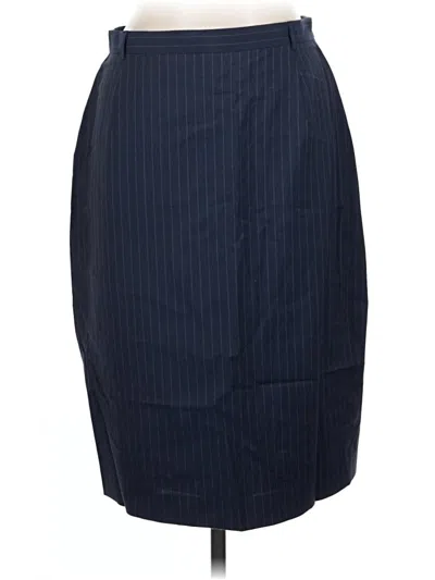 Pre-owned Escada By Margaretha Ley Formal Skirt In Blue