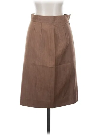 Pre-owned Escada By Margaretha Ley Formal Skirt In Brown