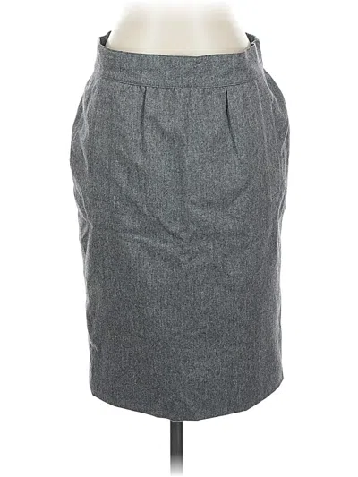 Pre-owned Escada By Margaretha Ley Formal Skirt In Gray