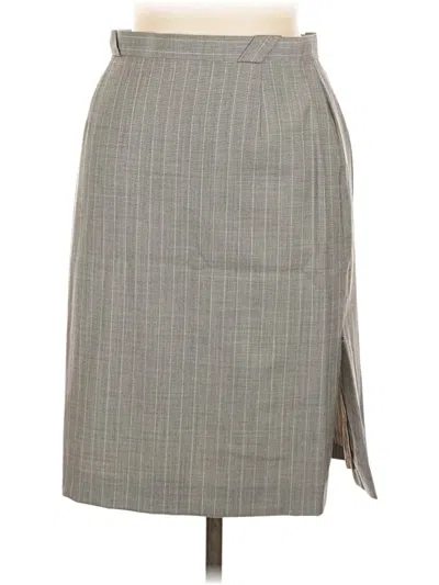 Pre-owned Escada By Margaretha Ley Formal Skirt In Gray