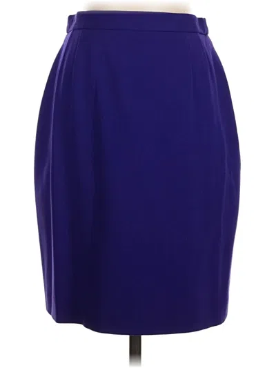 Pre-owned Escada By Margaretha Ley Formal Skirt In Purple