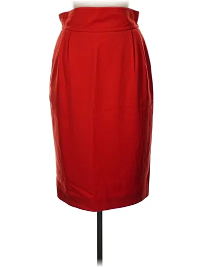 Pre-owned Escada By Margaretha Ley Formal Skirt In Red