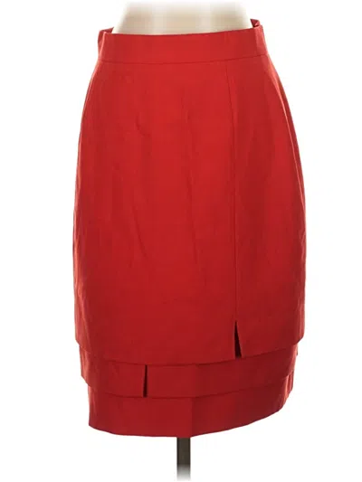 Pre-owned Escada By Margaretha Ley Formal Skirt In Red