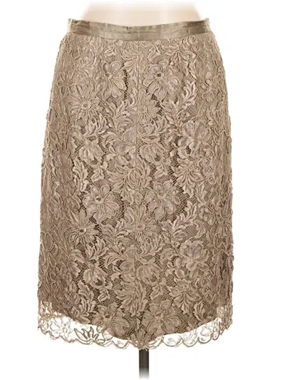 Pre-owned Escada By Margaretha Ley Formal Skirt In Tan