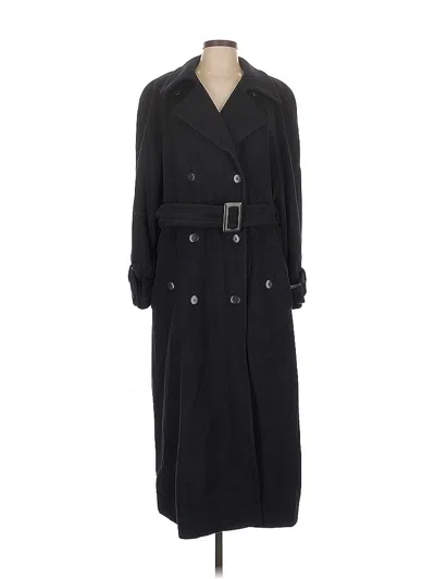 Pre-owned Escada By Margaretha Ley Trenchcoat In Black
