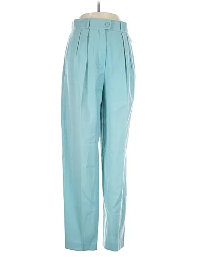 Pre-owned Escada By Margaretha Ley Wool Pants In Blue