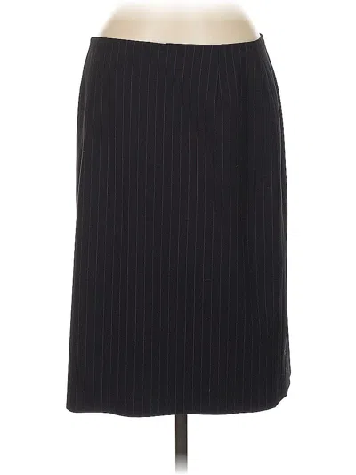 Pre-owned Escada By Margaretha Ley Wool Skirt In Black