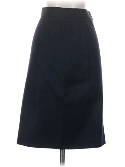 Pre-owned Escada By Margaretha Ley Wool Skirt In Black
