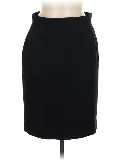 Pre-owned Escada By Margaretha Ley Wool Skirt In Black