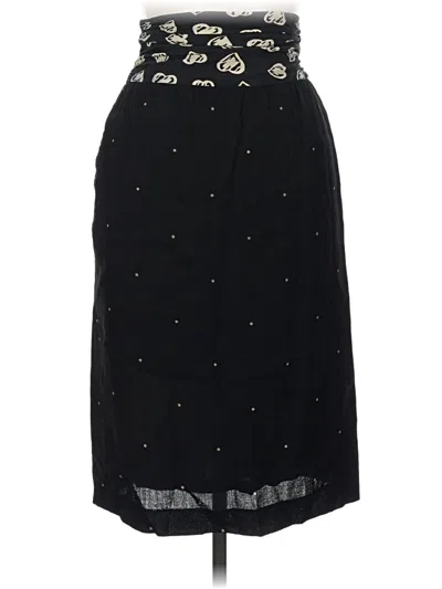 Pre-owned Escada By Margaretha Ley Wool Skirt In Black