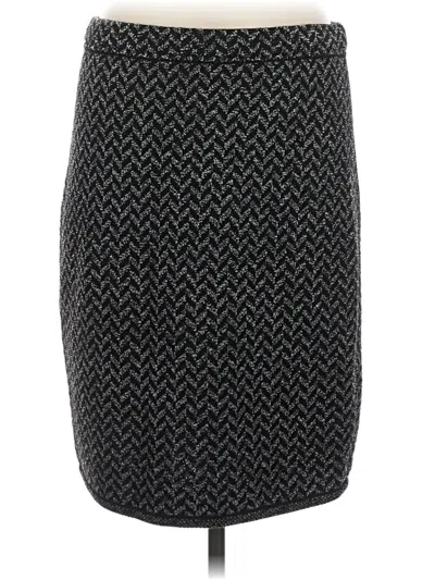 Pre-owned Escada By Margaretha Ley Wool Skirt In Black