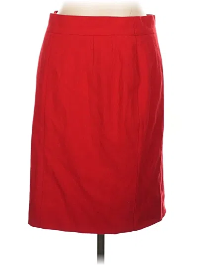 Pre-owned Escada By Margaretha Ley Wool Skirt In Red
