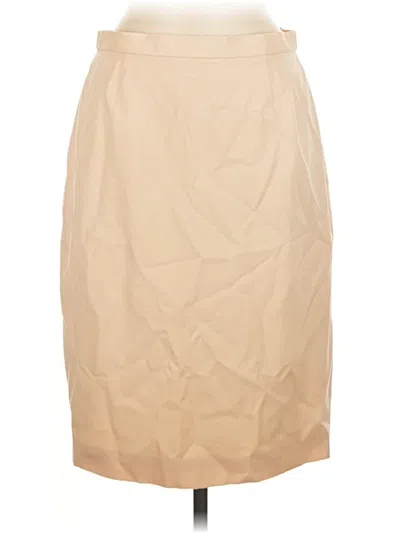 Pre-owned Escada By Margaretha Ley Wool Skirt In Tan