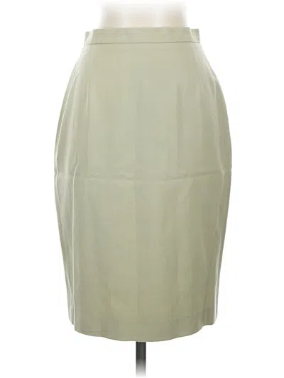 Pre-owned Escada By Margaretha Ley Wool Skirt In White