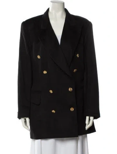 Pre-owned Escada Cashmere Blazer In Black
